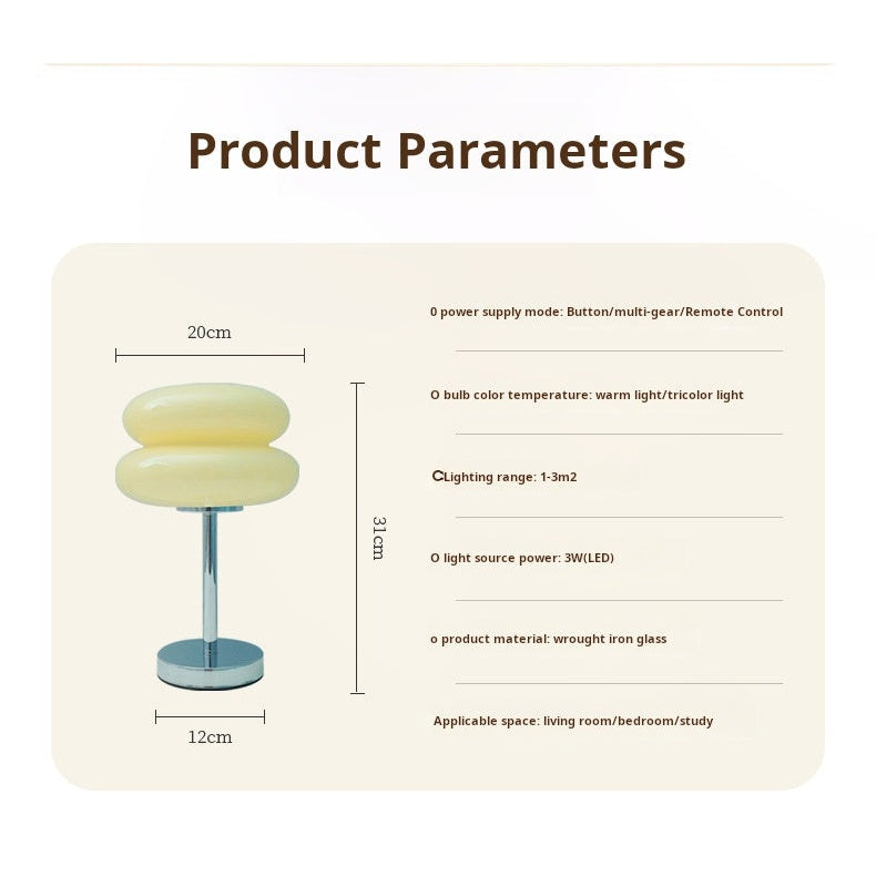 glass table lamp specifications - product parameters