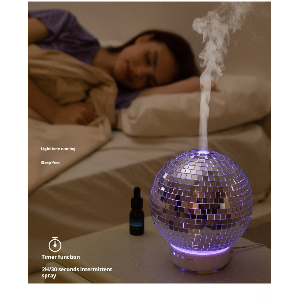Bedroom Atmosphere with Purple Glow