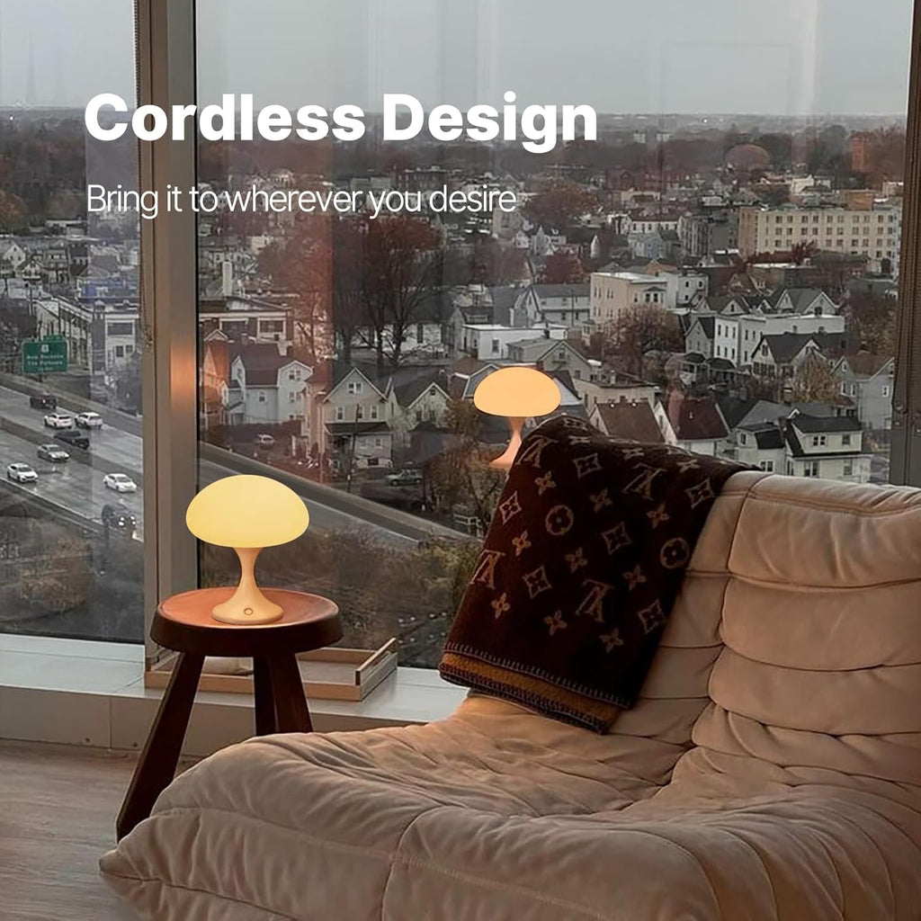 Jellyfish lamp cordless design living room