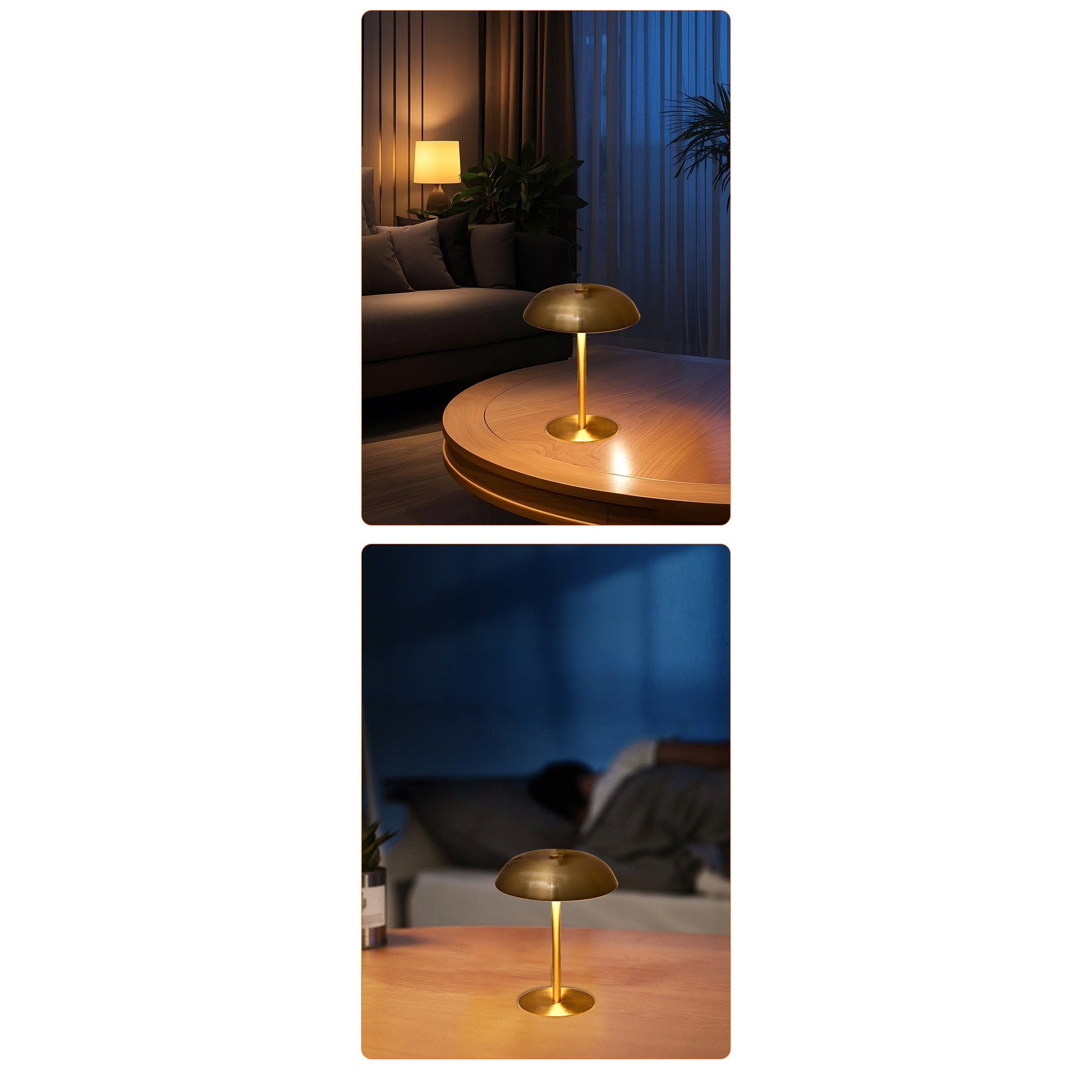 Mushroom Lamp Lifestyle Scene