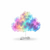 Thundercloud LED light DIY kit - RGB rainbow cloud lamp on white background with USB cable