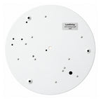 30cm white slim round LED ceiling light, back plate