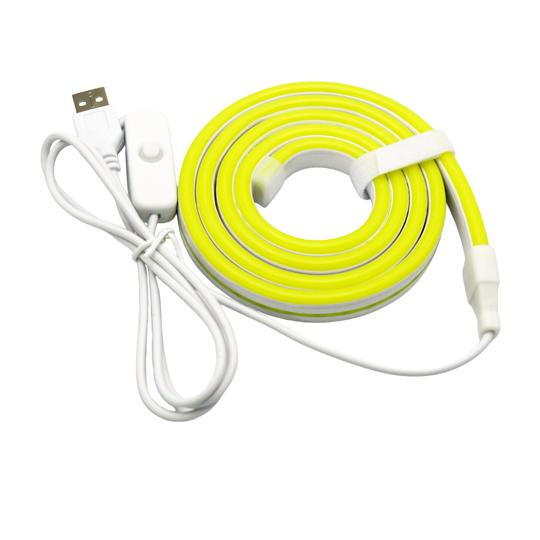 5m USB Neon LED Strip – 5V Plug-and-Play