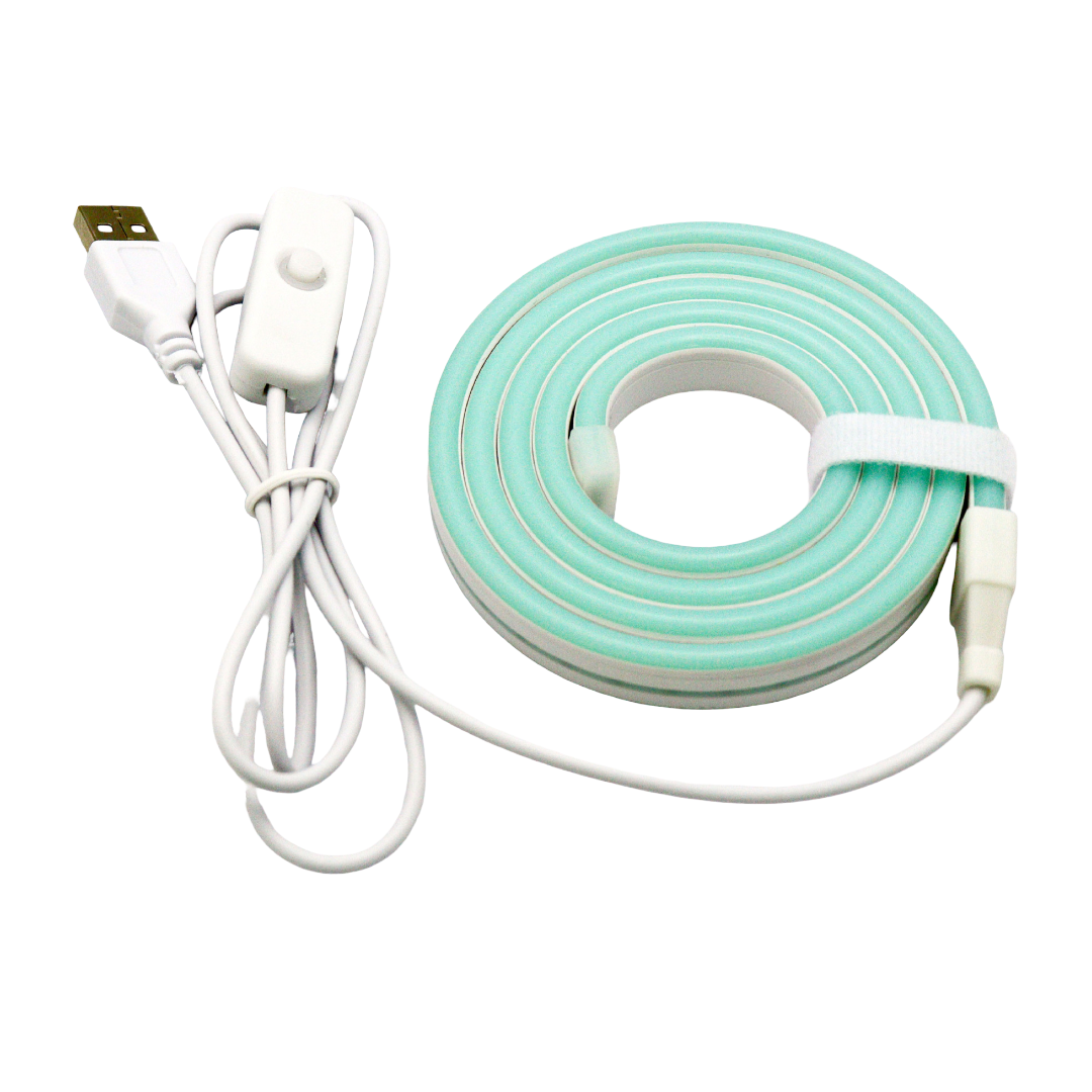 5m USB Neon LED Strip – 5V Plug-and-Play