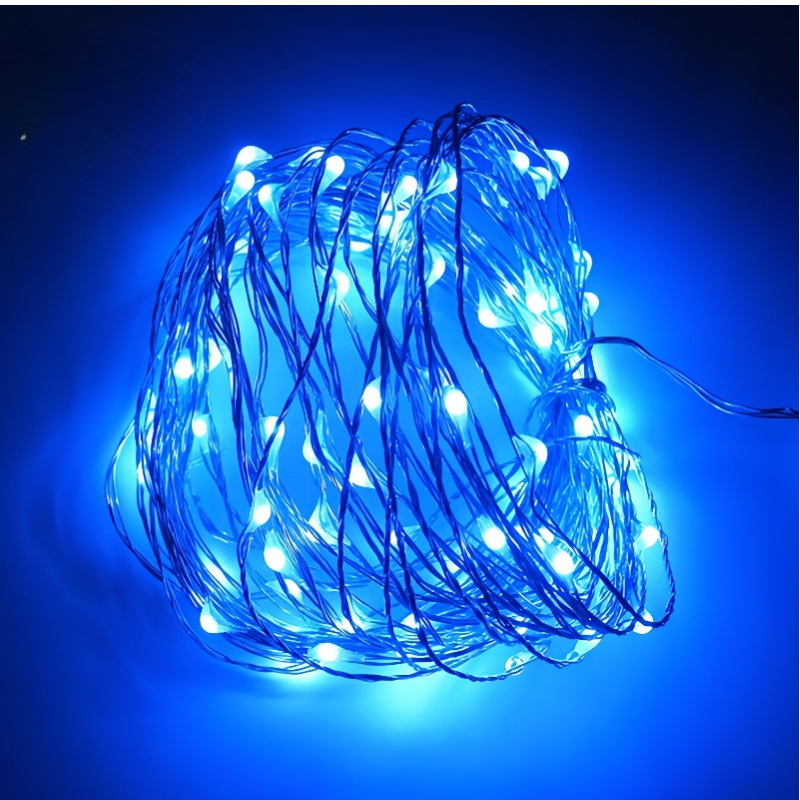200 Copper-Wire Fairy Lights lights with 8 modes + Solar panel