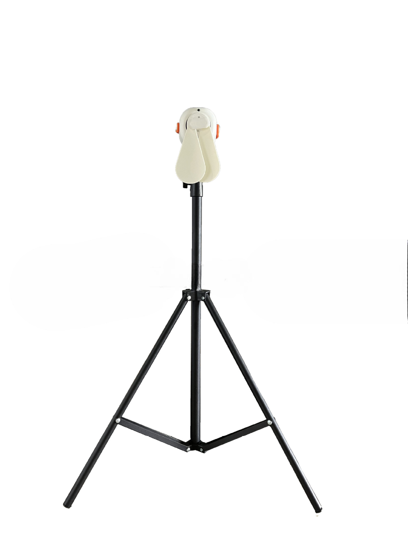 Rechargeable Camping Fan with LED Light & Remote