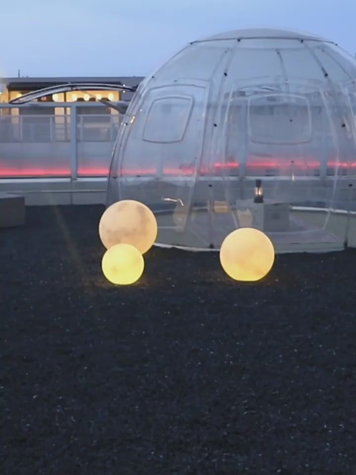 30 cm Solar LED Luminous Ball Lamp