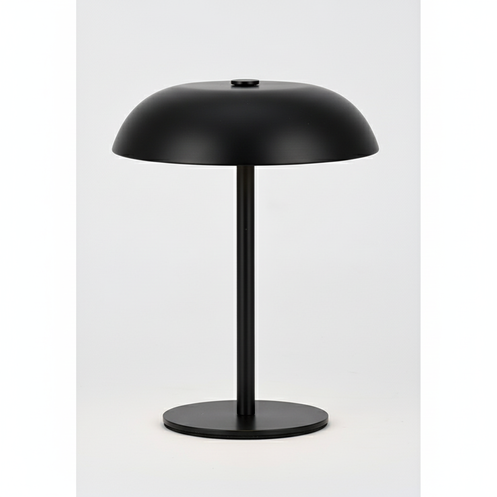 Mushroom LED Table Lamp - Black