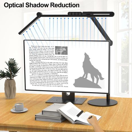 Foldable LED Desk Lamp | 50 Modes, Touch Timer & Eye-Caring Light