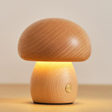 Portable Mushroom Table Lamp: Touch Dimmable Night Light