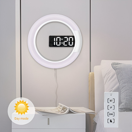 Modern Digital Display LED Wall Clock