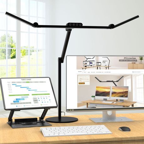 Foldable LED Desk Lamp | 50 Modes, Touch Timer & Eye-Caring Light