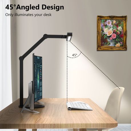 Foldable LED Desk Lamp | 50 Modes, Touch Timer & Eye-Caring Light
