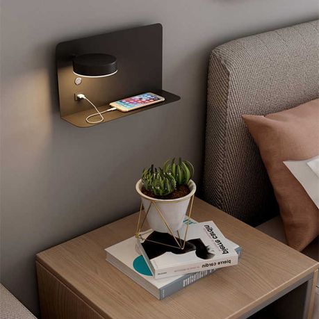 Minimalist LED Wall Lamp – Touch Control