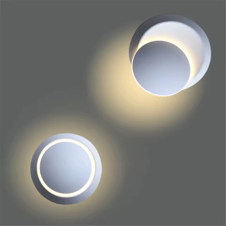 Aluminum LED Wall Lamp – 360° Rotatable