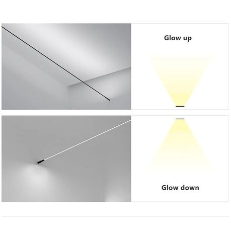 6M Modern Linear LED Wall Lamp