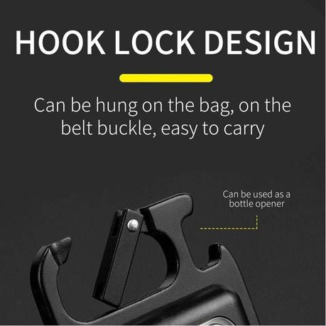 Electric Lighter & Flashlight Keychain Set