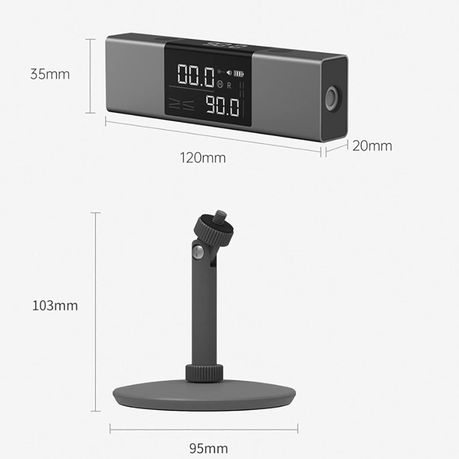 360° Digital Laser Protractor & Inclinometer