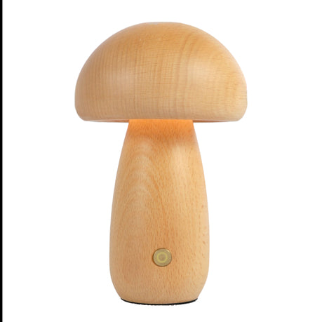 Portable Mushroom Table Lamp: Touch Dimmable Night Light
