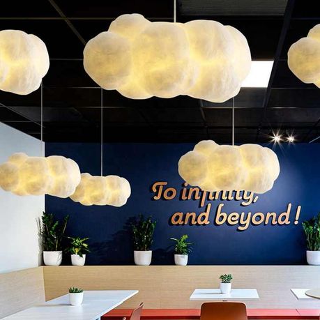 Silk Cloud Chandelier