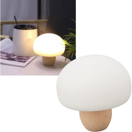 Smart LED Mushroom Tap Night Light – Set of 2