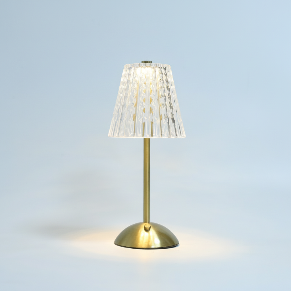 Crystal Small Table Lamp - Star Dots