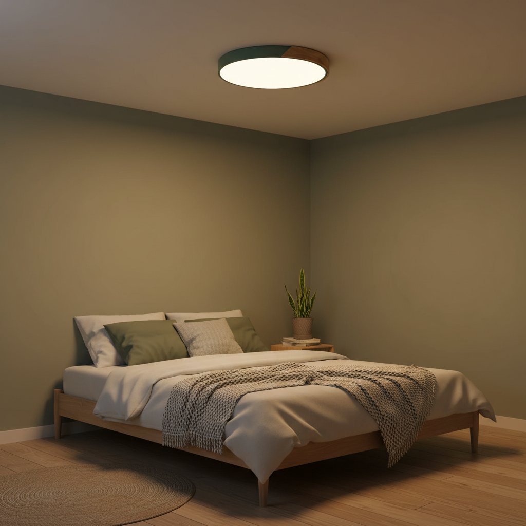 Green Ceiling Light - Lifestyle