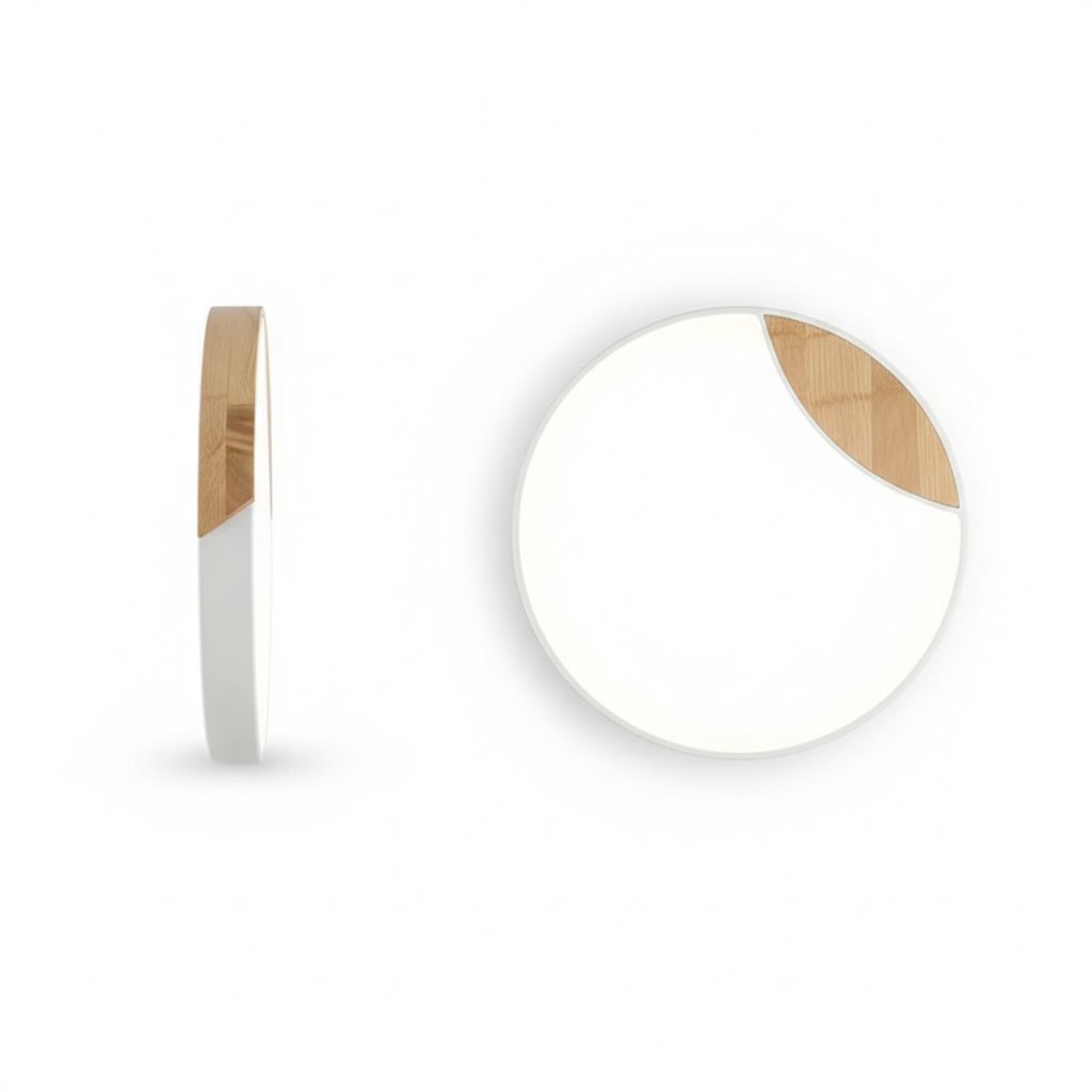 White Ceiling Light - Multi Angle