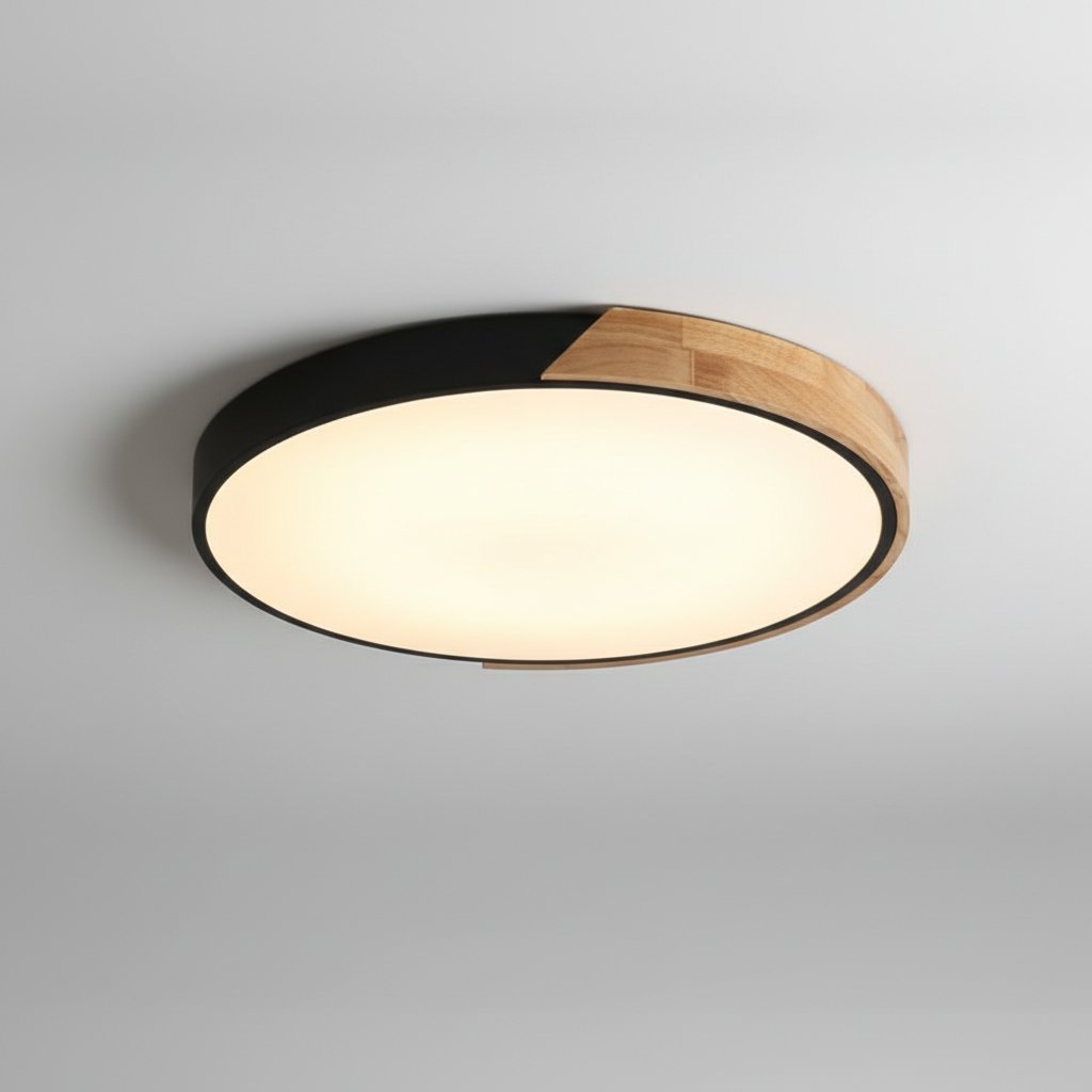 Black Ceiling Light - Feature
