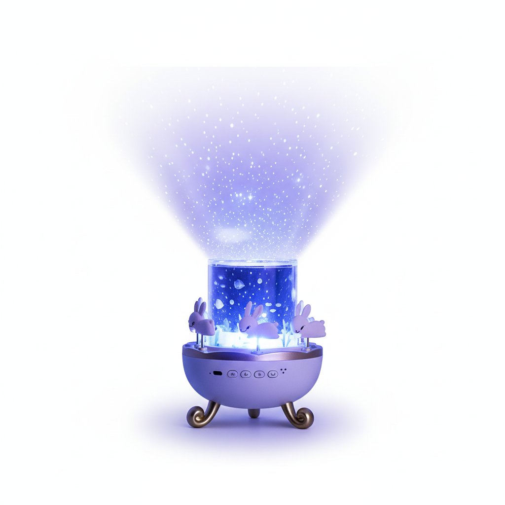 Star Projector Rechargeable Model — White Background