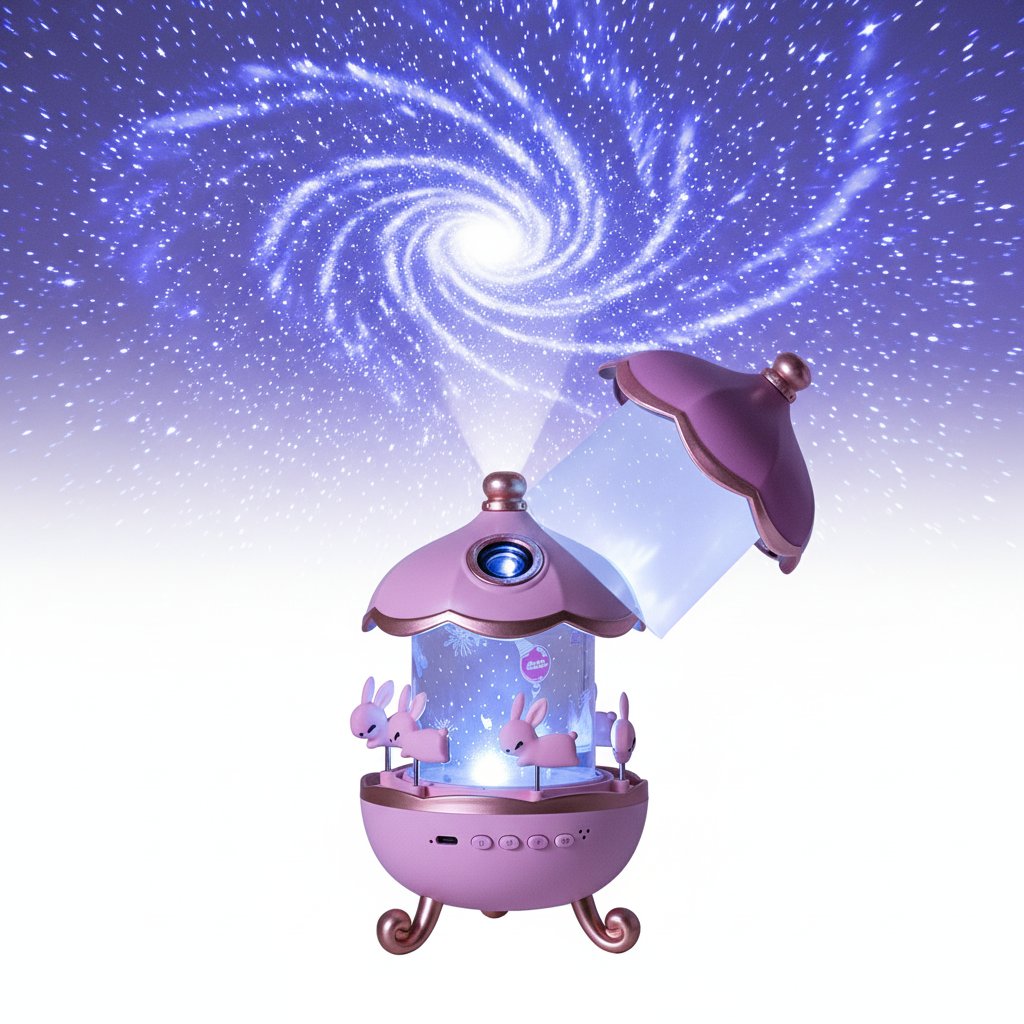Star Projector Bluetooth Model — White Background
