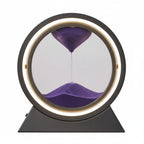 Sand Art Lamp - Purple Sand variant on white background