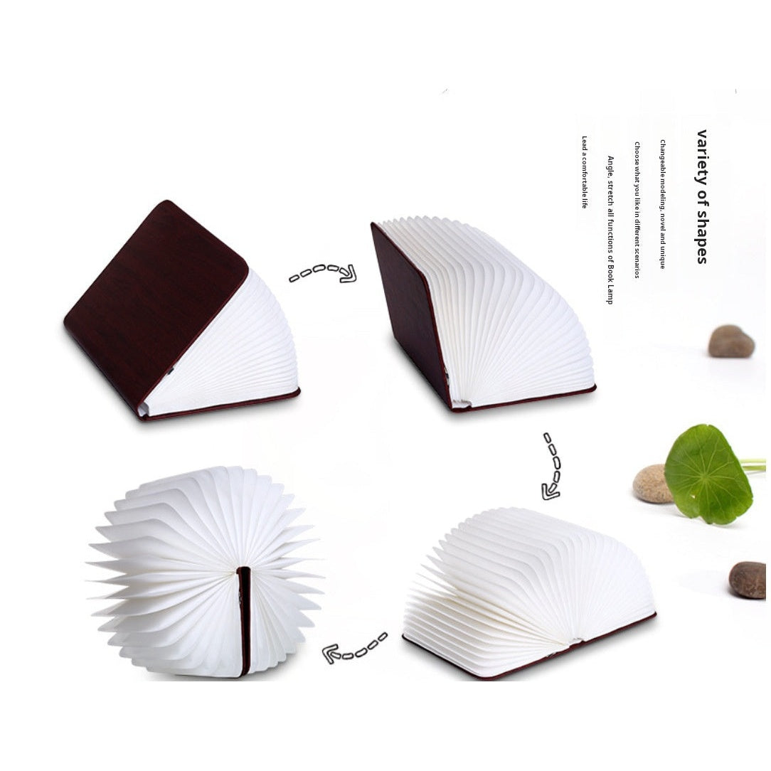 LumiLiving Folding Book Lamp - Marketplace Hero