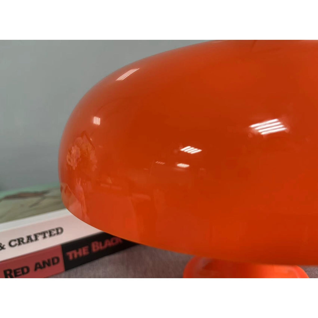 Mushroom Desk Lamp Dome Detail Close-up
